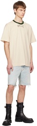 Givenchy Beige Standard-Fit T-Shirt