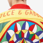 Dolce & Gabbana Men's Carretto Printed Cotton Vacation Shirt in Multi