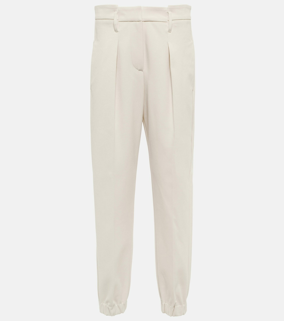Brunello Cucinelli Brown Cotton Casual Pants main image 0