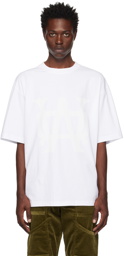 We11done White 'WD' T-Shirt