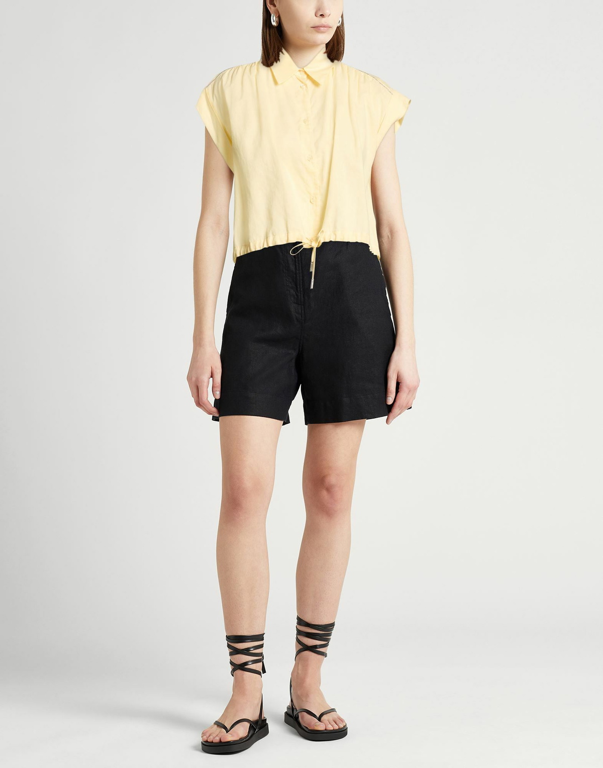 Peserico Womens Shirt in Yellow