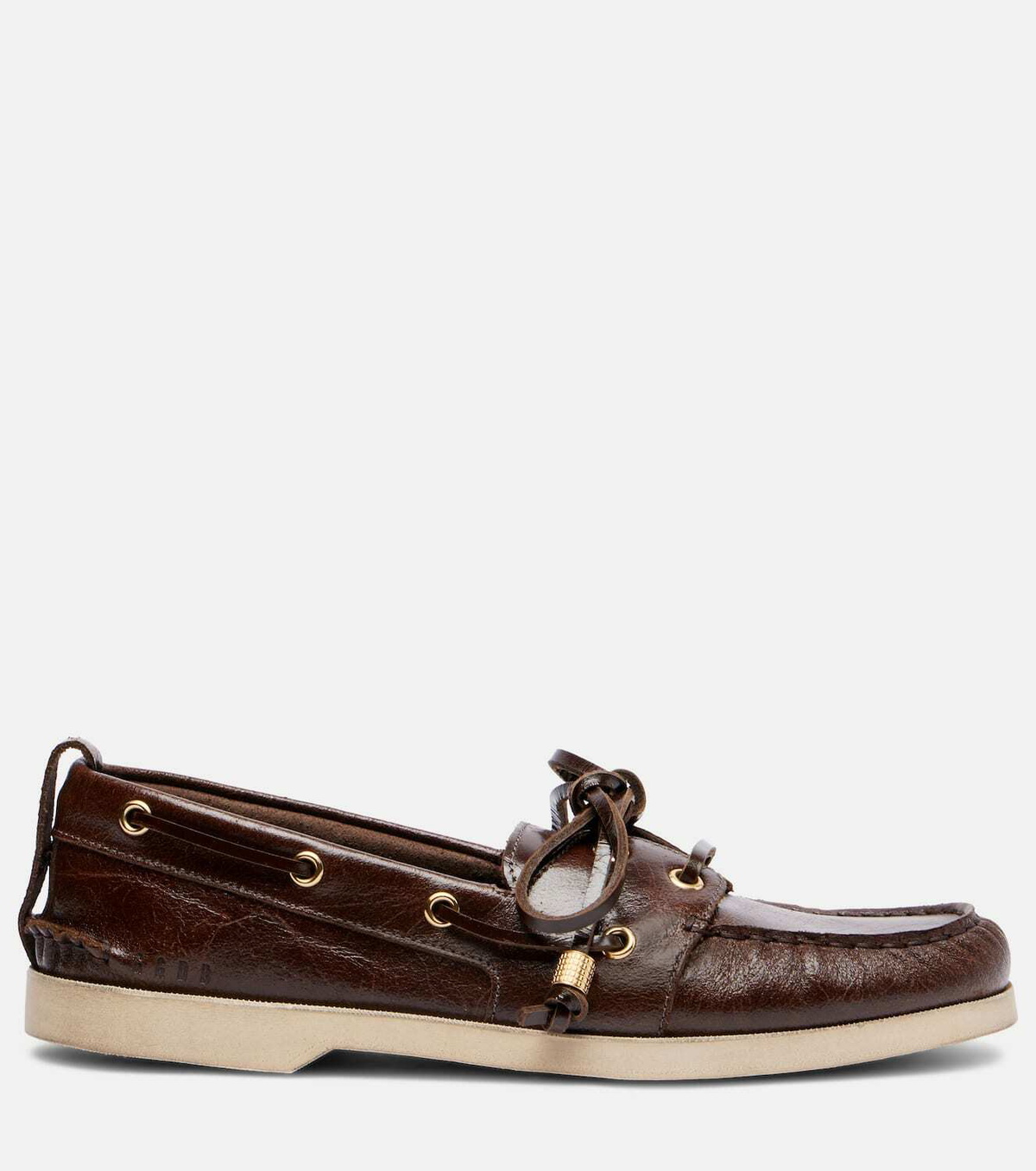 Golden Goose Leather boat shoes