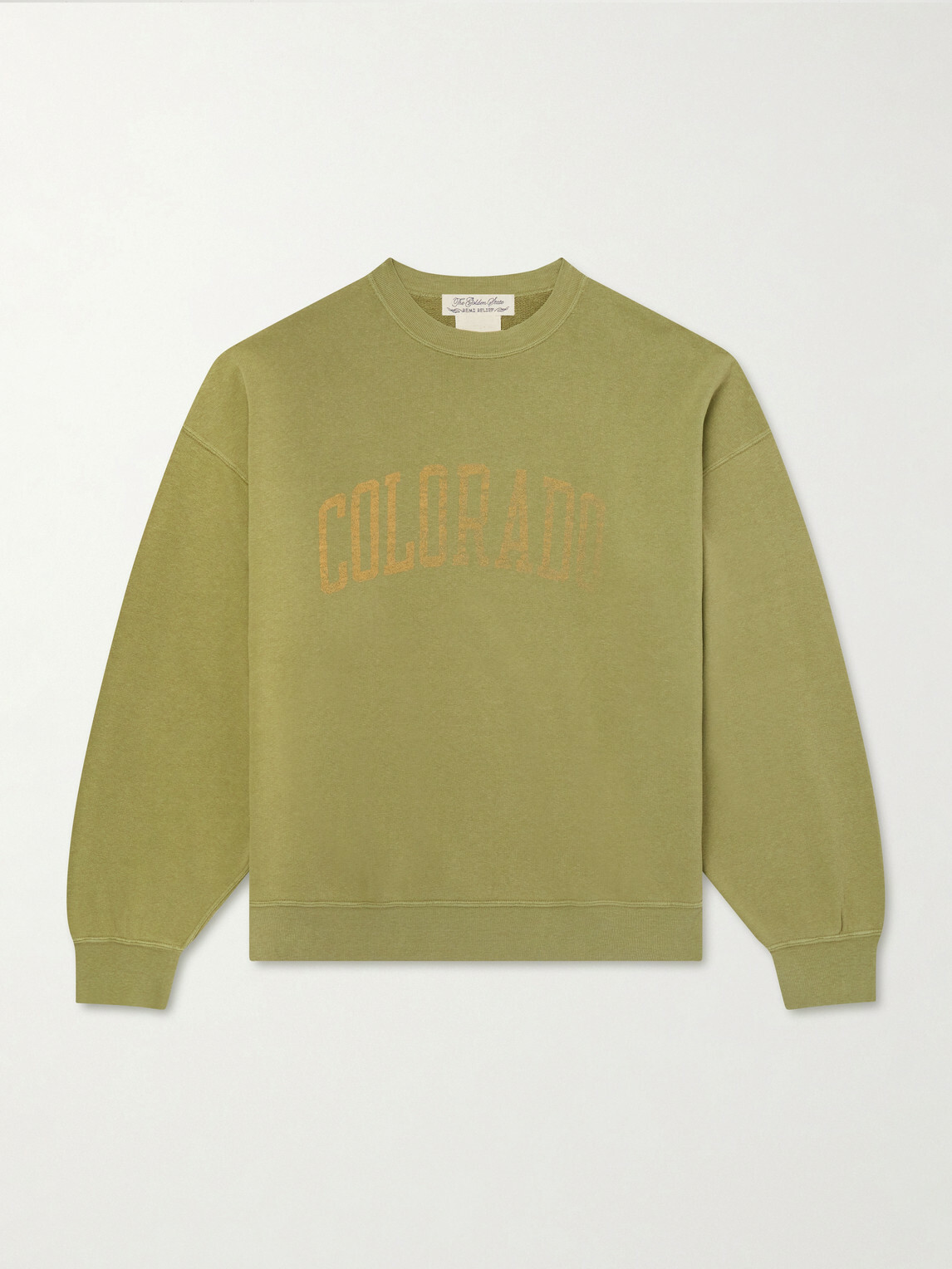Remi Relief - Colorado Printed Cotton-Jersey Sweatshirt - Green