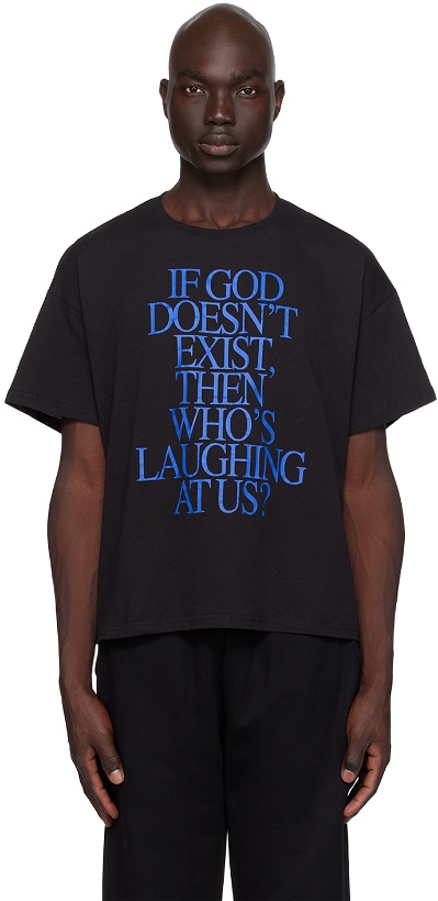 Photo: Praying Black 'Who's Laughing' T-Shirt
