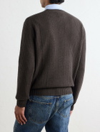 Altea - Wool and Cashmere-Blend Sweater - Brown