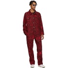 Etudes Red Keith Haring Edition Canyon Jumpsuit