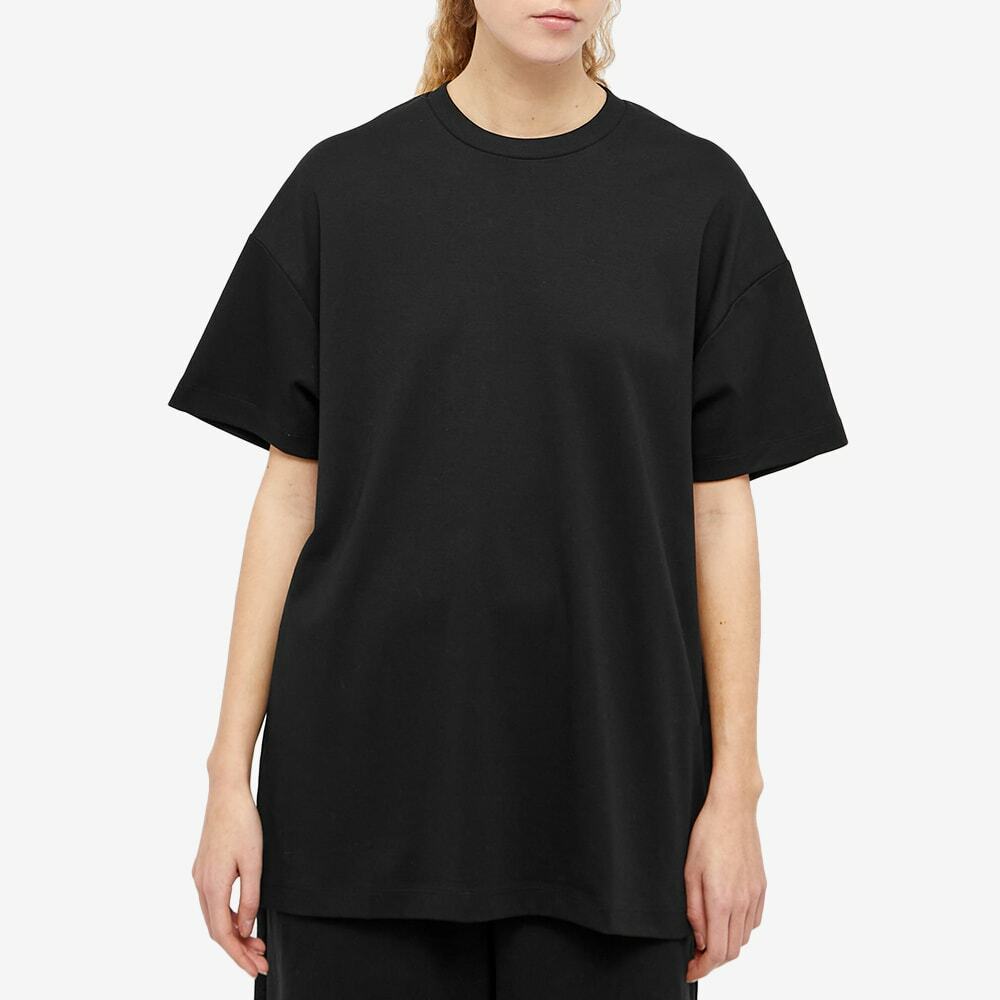 Wardrobe.nyc Women's X Hailey Bieber Oversize T-Shirt in Black WARDROBE.NYC