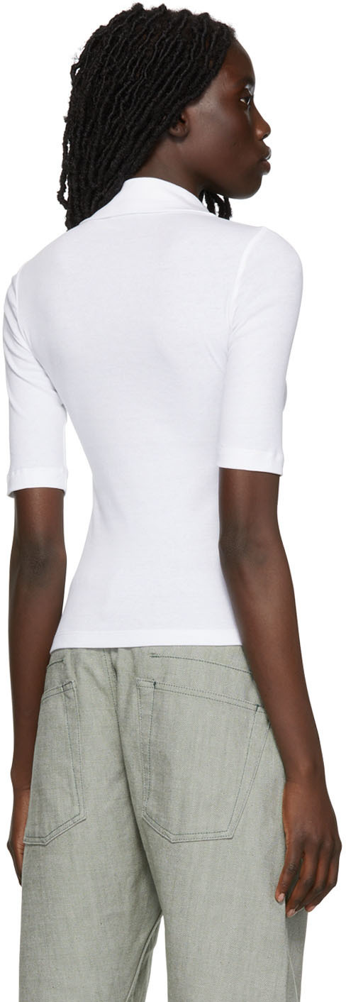 Rosetta Getty White Cotton Polo