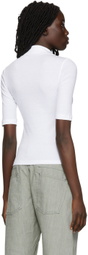 Rosetta Getty White Cotton Polo