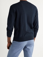 SID MASHBURN - Cotton Sweater - Blue