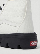 UA SK8 High Top Modular Sneakers in White