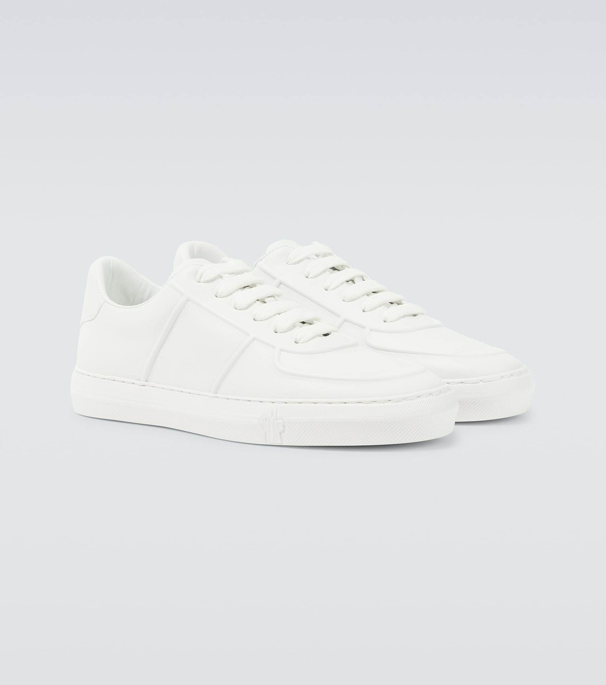 Moncler - Neue York leather low-top sneakers Moncler