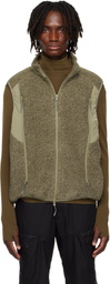 ROA Khaki Polar Fleece Vest