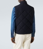 Canali Quilted puffer vest