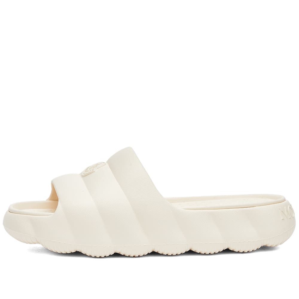 Moncler Women's Lilo Slider Shoes in Beige Moncler