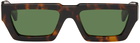 Off-White Tortoiseshell Manchester Sunglasses