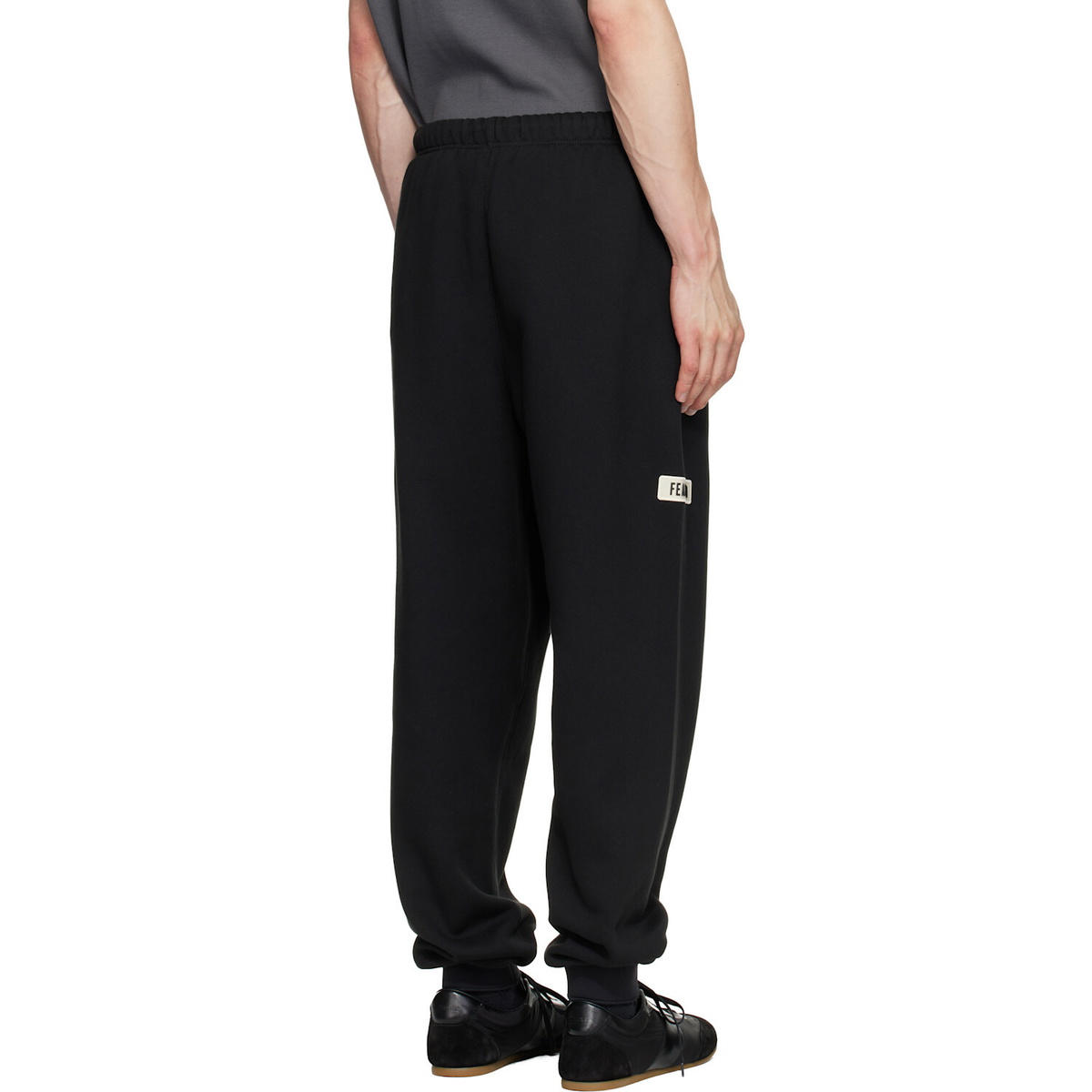 Fear of God ESSENTIALS Black Classic Fit Sweatpants