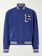 Polo Ralph Lauren - Logo-Appliquéd Cotton Bomber Jacket - Blue
