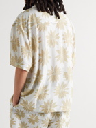 Jacquemus - Jean Camp-Collar Floral-Print Poplin Shirt - Neutrals