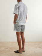 Orlebar Brown - Maitan Passetto Camp-Collar Printed Lyocell Shirt - Neutrals