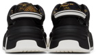Versace Jeans Couture Black Baroque Logo Stargaze Sneakers