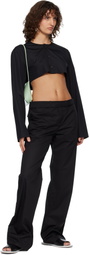 Rier Black Suit Utility Trousers