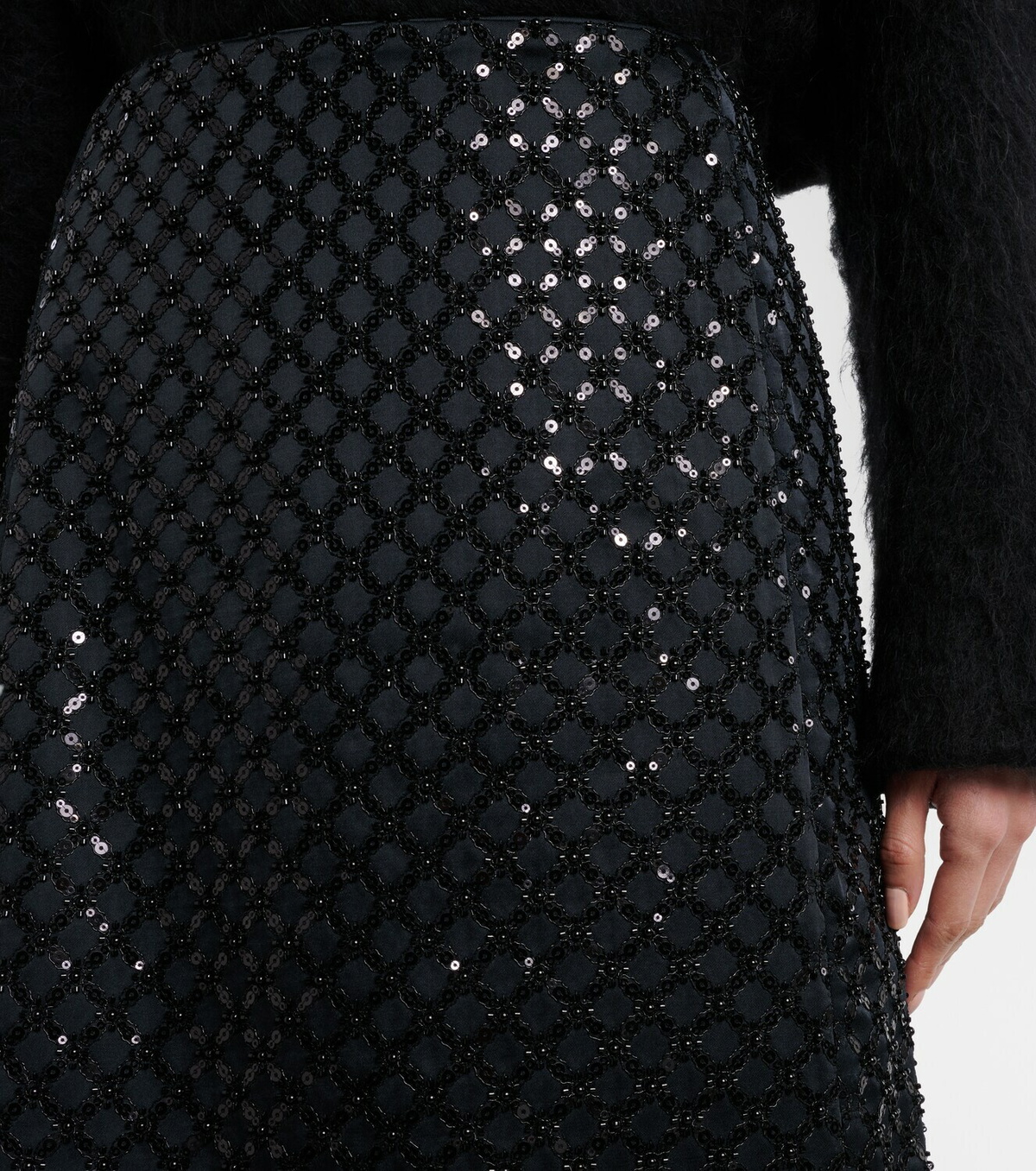 Dorothee Schumacher Sparkling Statement sequined midi skirt