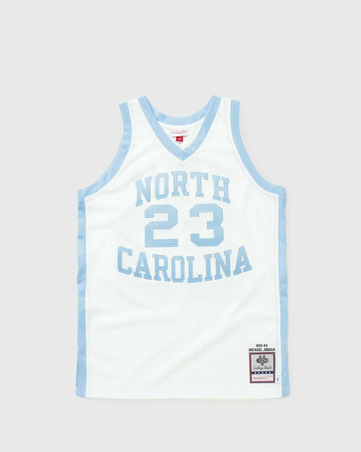 Mitchell & Ness Ncaa Authentic Jersey University Of North Carolina 1983 84 Michael Jordan #23 White - Mens - Jerseys