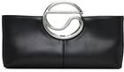 Coperni Black C Clutch