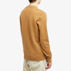 Norse Projects Men's Sigfred Lambswool Crew Knit in Camel