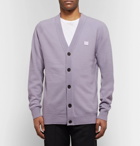 Acne Studios - Neve Appliquéd Wool Cardigan - Men - Lilac