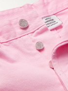 VETEMENTS - Flared Distressed Jeans - Pink