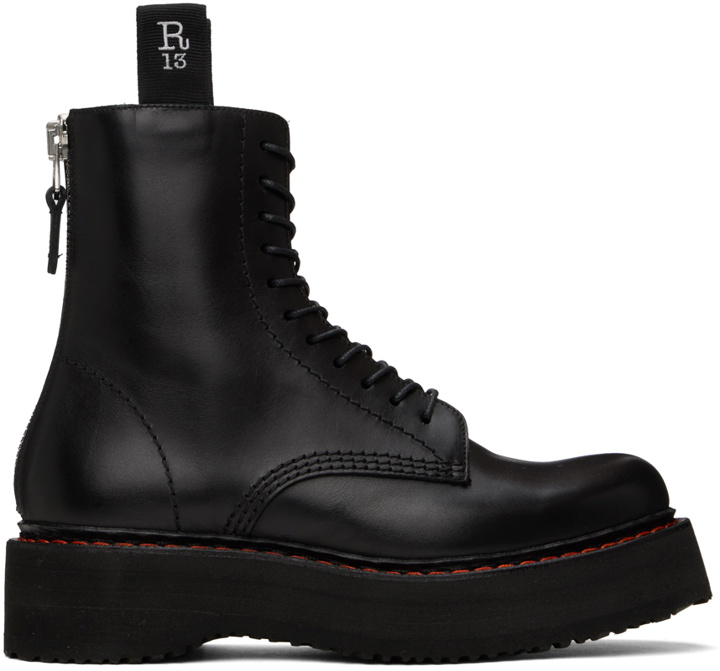 Photo: R13 Black Single Stack Boots