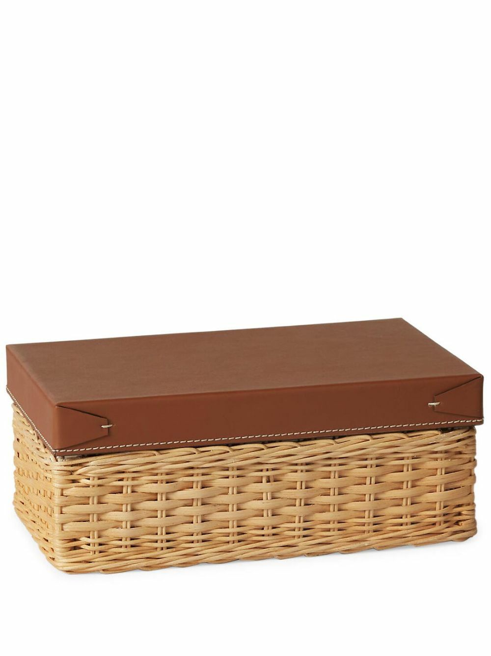 Ralph Lauren Home Brown Bailey Small Woven Box
