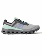 ON - Cloudvista Rubber-Trimmed Mesh Sneakers - Gray