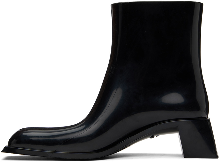 Acne Studios Black Rubber Boots Acne Studios