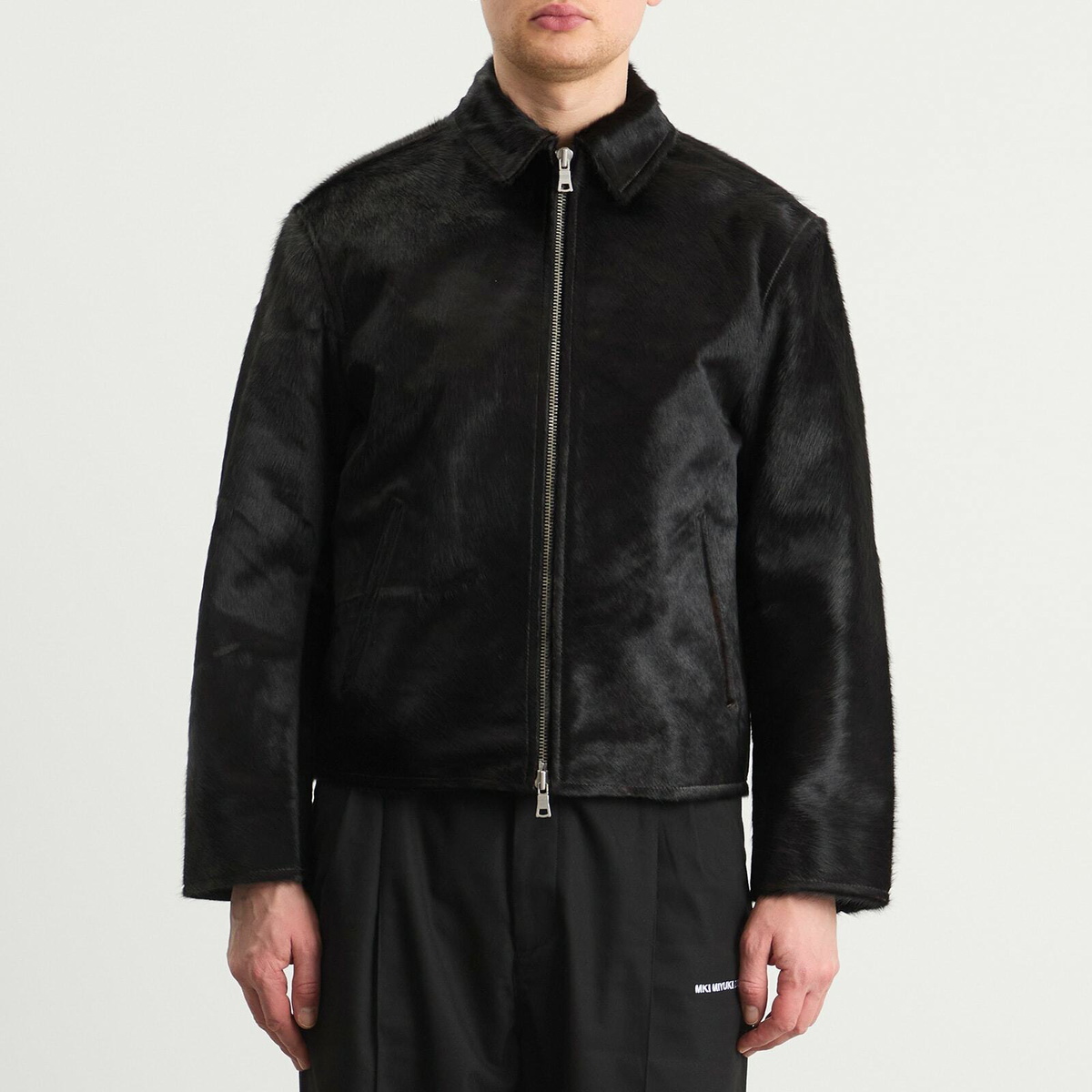 MKI Men's Cropped Cow Hair Rider in Deep Brown MKI Miyuki-Zoku