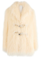 Rabanne Shearling Jacket Ivory