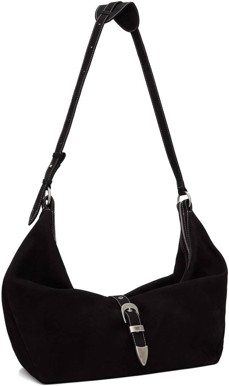 Marge Sherwood Black Belted Bag