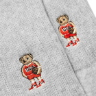 Rostersox Men's Bear Sock in Grey