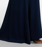 Costarellos Embellished lace-trimmed gown