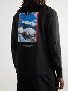 The North Face - Logo-Print Cotton-Jersey T-Shirt - Black