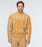 Acne Studios - Face wool and cotton sweater