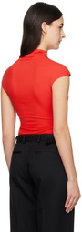 Paris Georgia Red Asymmetric T-shirt