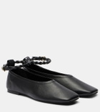 A.Emery Steele leather ballet flats