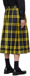 Vivienne Westwood Yellow & Navy Culottes Shorts
