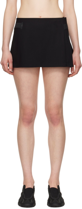 Hyein Seo Black Pleated Miniskirt Hyein Seo