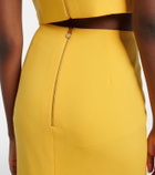 Carolina Herrera Wool-blend maxi skirt