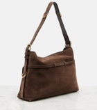 Givenchy Voyou Medium suede shoulder bag