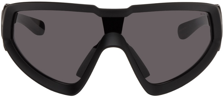 Photo: Moncler Black Wrapid Sunglasses